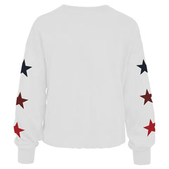 Brooklyn Nets '47 Women's 2021/22 City Edition Call Up Parkway Long Sleeve T-Shirt White