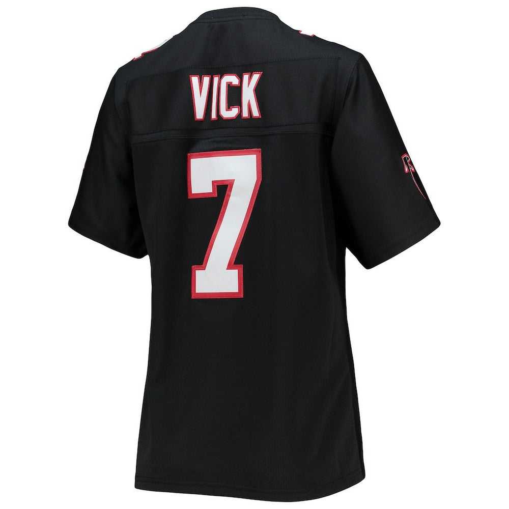 Michael Vick Atlanta Falcons Women's Legacy Replica Player Jersey Black