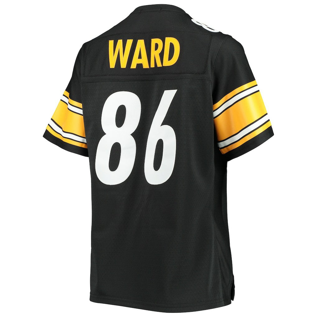 Hines Ward Pittsburgh Steelers Women's Legacy Replica Player Jersey Black