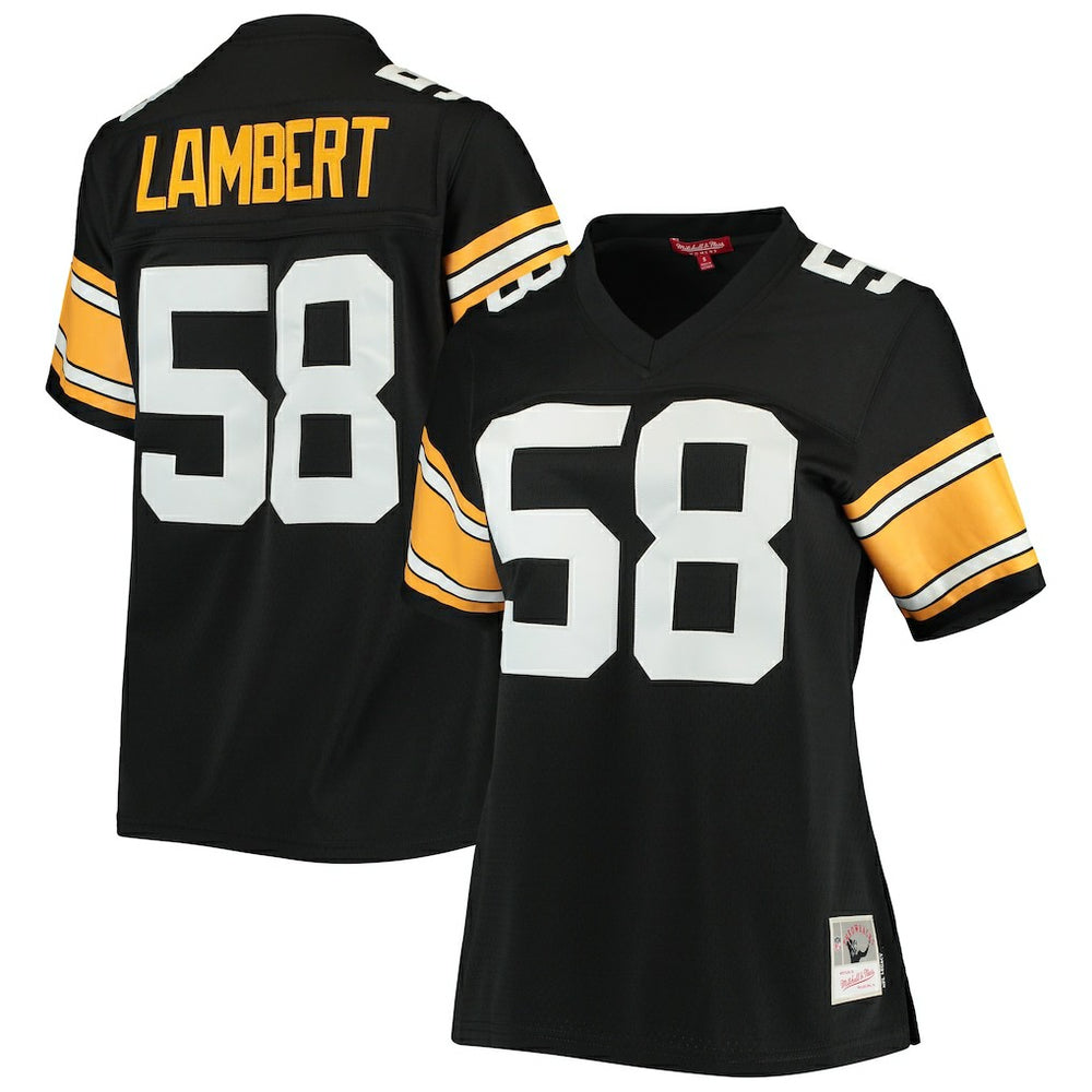 Jack Lambert Pittsburgh Steelers Women's Legacy Replica Player Jersey Black