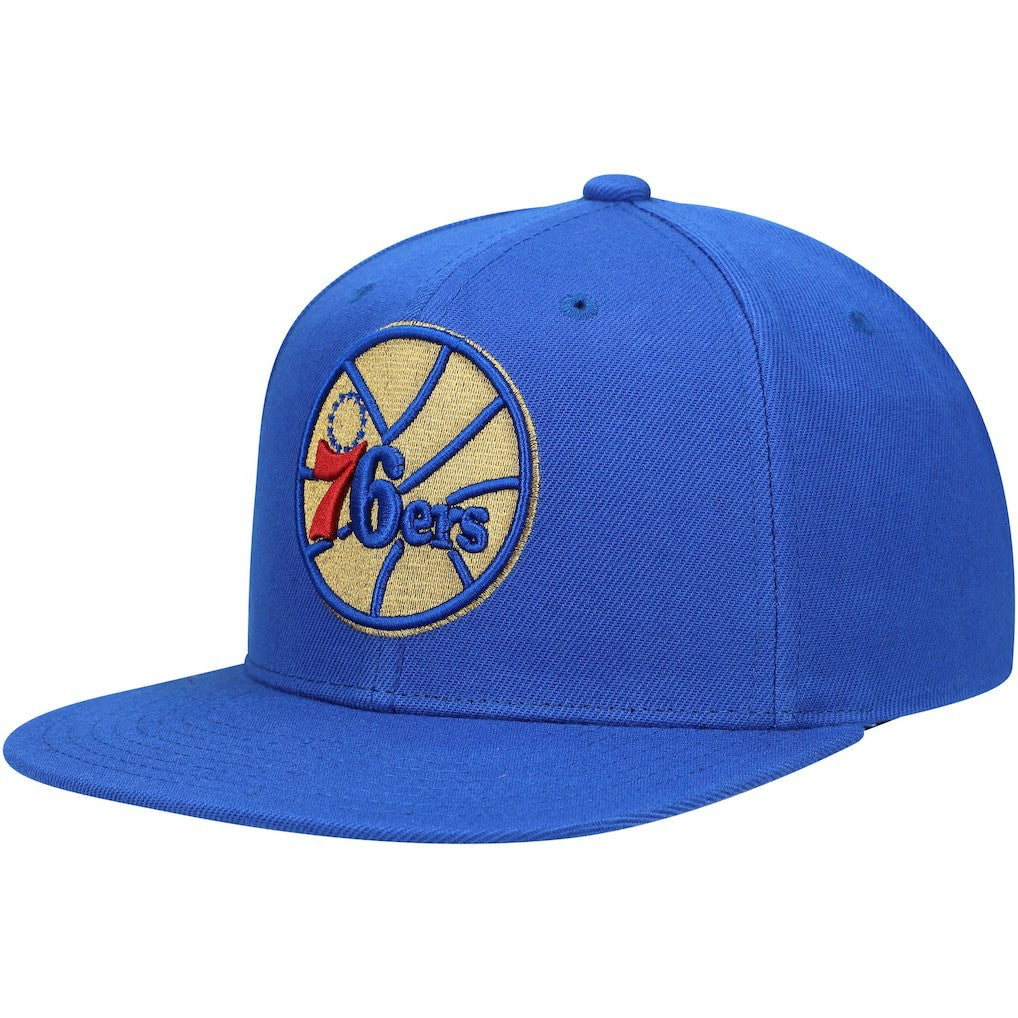 Philadelphia 76ers 50th Anniversary Snapback Hat Royal