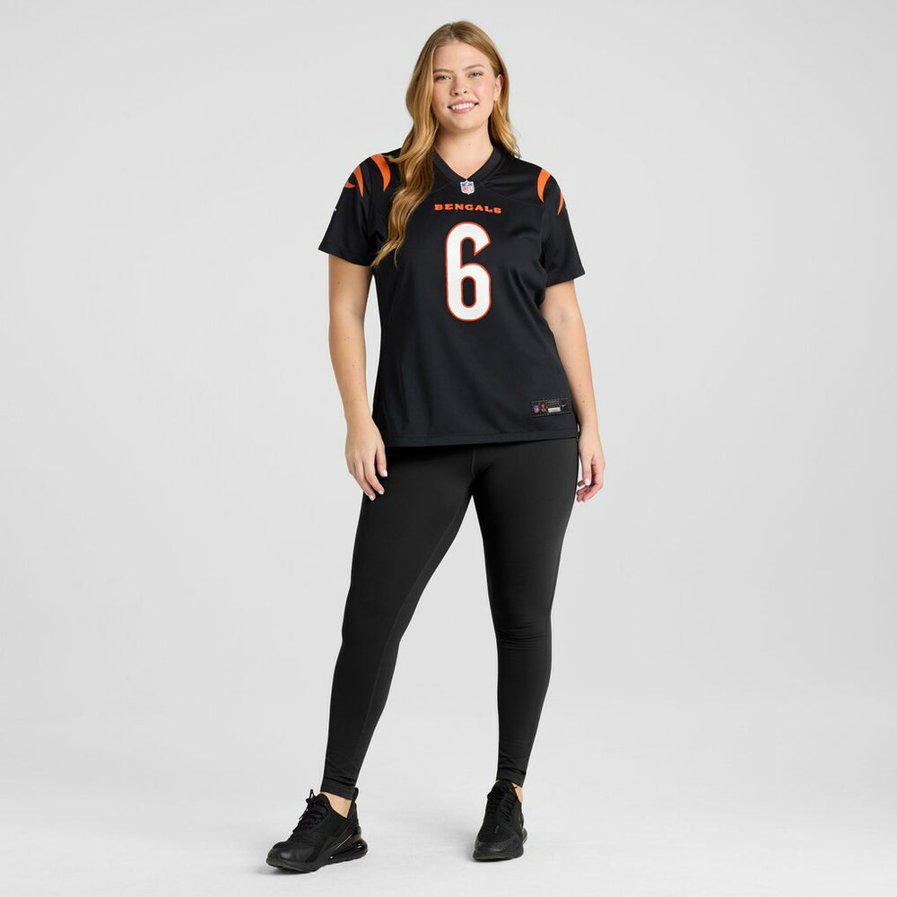 Jake Browning Cincinnati Bengals Women's Game Jersey Black