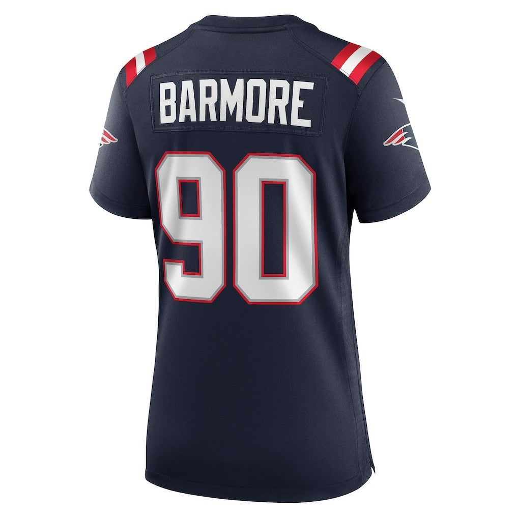 NFL Christian Barmore New England Patriots Women's Game Jersey - Navy