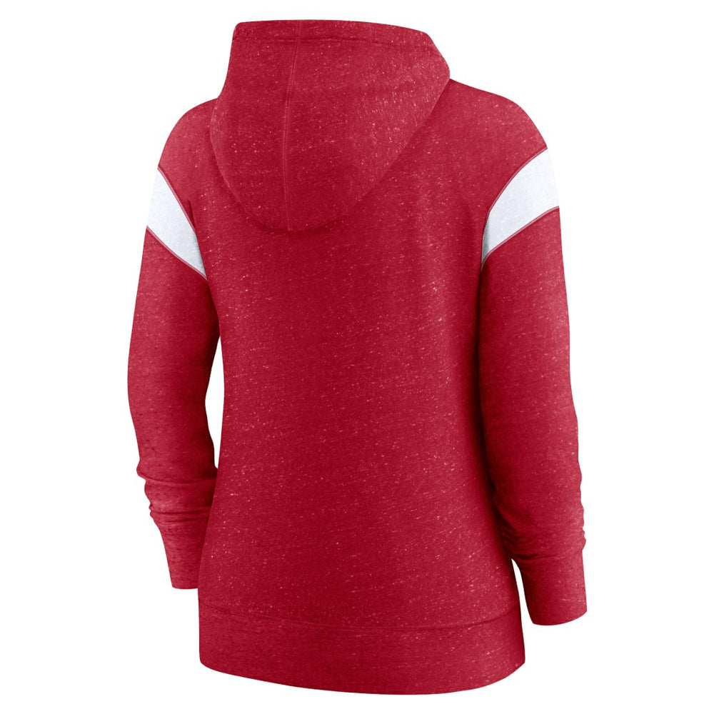 Tampa Bay Buccaneers Women's Monaco Lightweight Full-Zip Hoodie Red/White