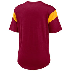 Washington Commanders Women's Primary Logo Fashion Top Burgundy