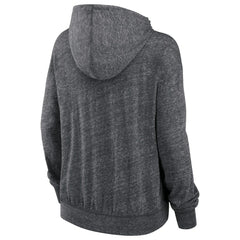 Washington Commanders Women's Team Spirit Gym Vintage Lightweight Hoodie Top Heather Charcoal