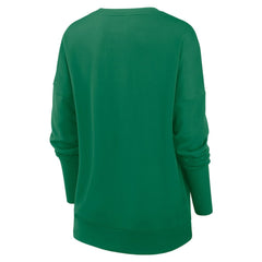 New York Jets Women's Rewind Playback Icon Performance Pullover Sweatshirt Green
