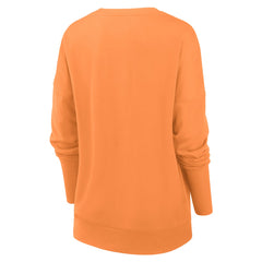 Tampa Bay Buccaneers Women's Rewind Playback Icon Performance Pullover Sweatshirt Orange