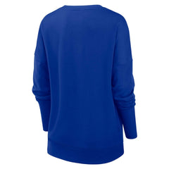 Seattle Seahawks Women's Rewind Playback Icon Performance Pullover Sweatshirt Royal