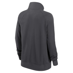 Washington Commanders Women's Premium Raglan Performance Half-Zip Sweatshirt Charcoal