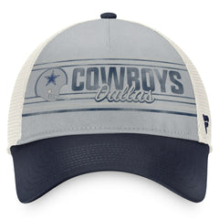 Dallas Cowboys True Classic Retro Trucker Snapback Hat Gray/Navy