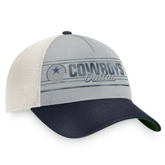 Dallas Cowboys True Classic Retro Trucker Snapback Hat Gray/Navy