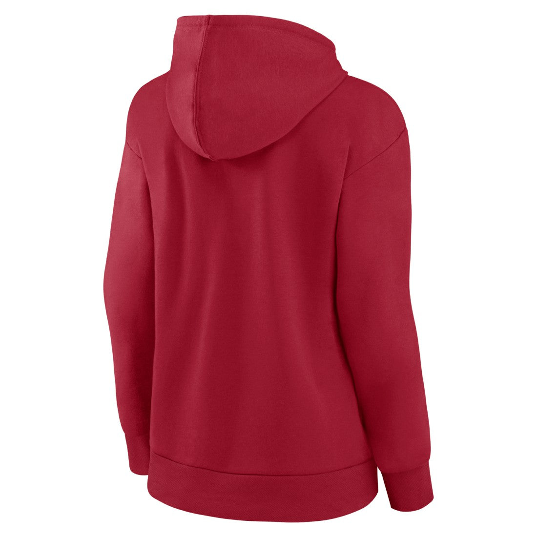 Tampa Bay Buccaneers Women's Iconic Cotton Fleece Checklist Pullover Hoodie Red