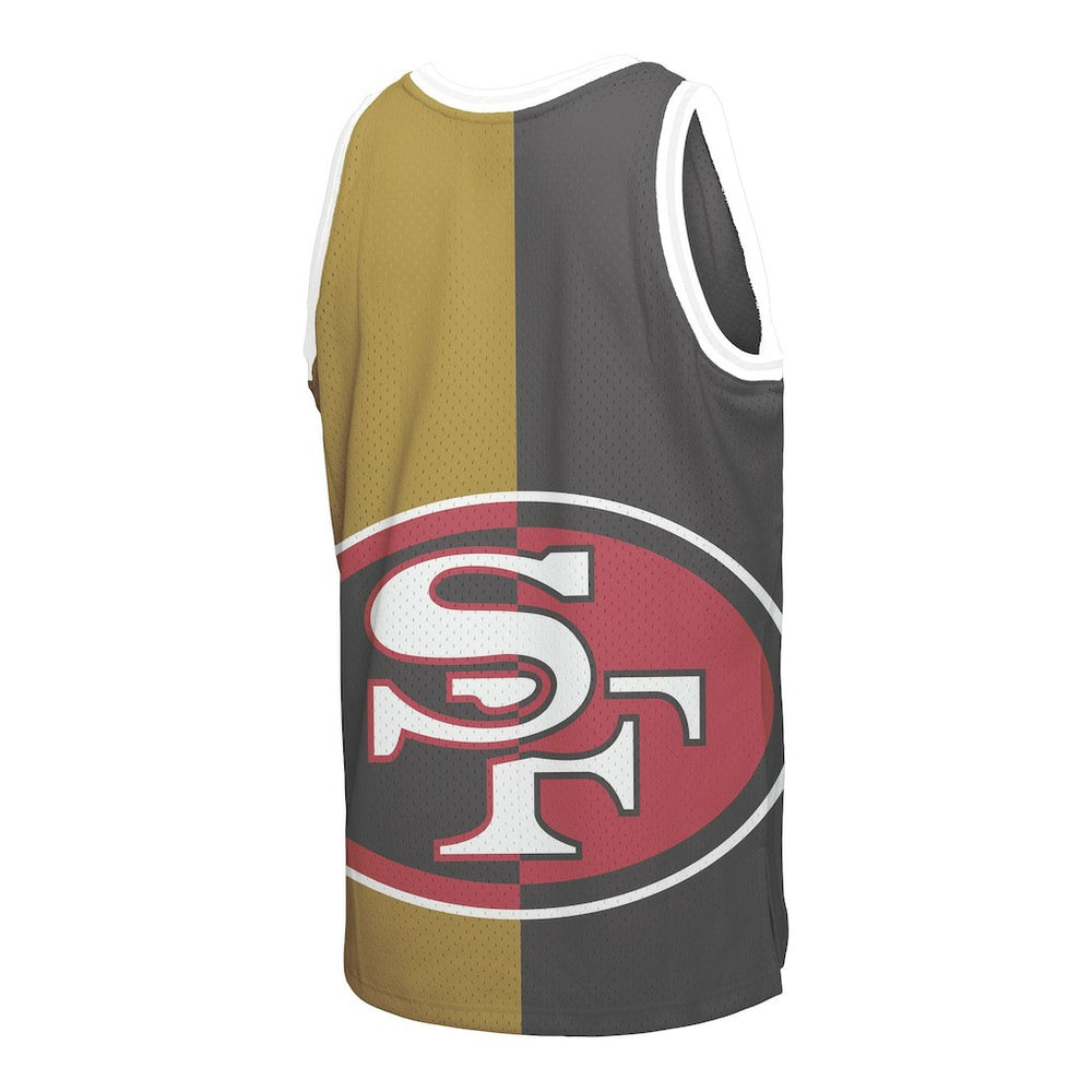 Joe Montana San Francisco 49ers Retired Player Graphic Tank Top Black/Gold