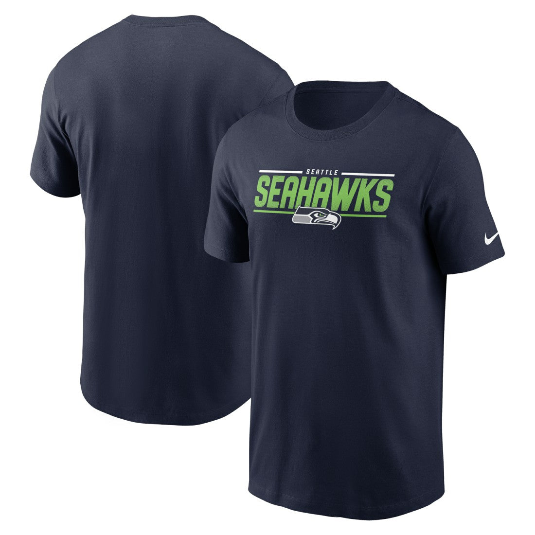 Seattle Seahawks Muscle T-Shirt College Navy
