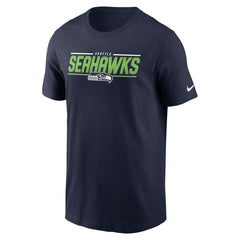 Seattle Seahawks Muscle T-Shirt College Navy