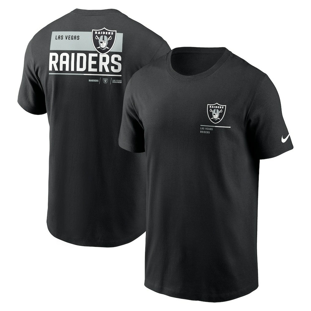 Las Vegas Raiders Team Incline T-Shirt Black