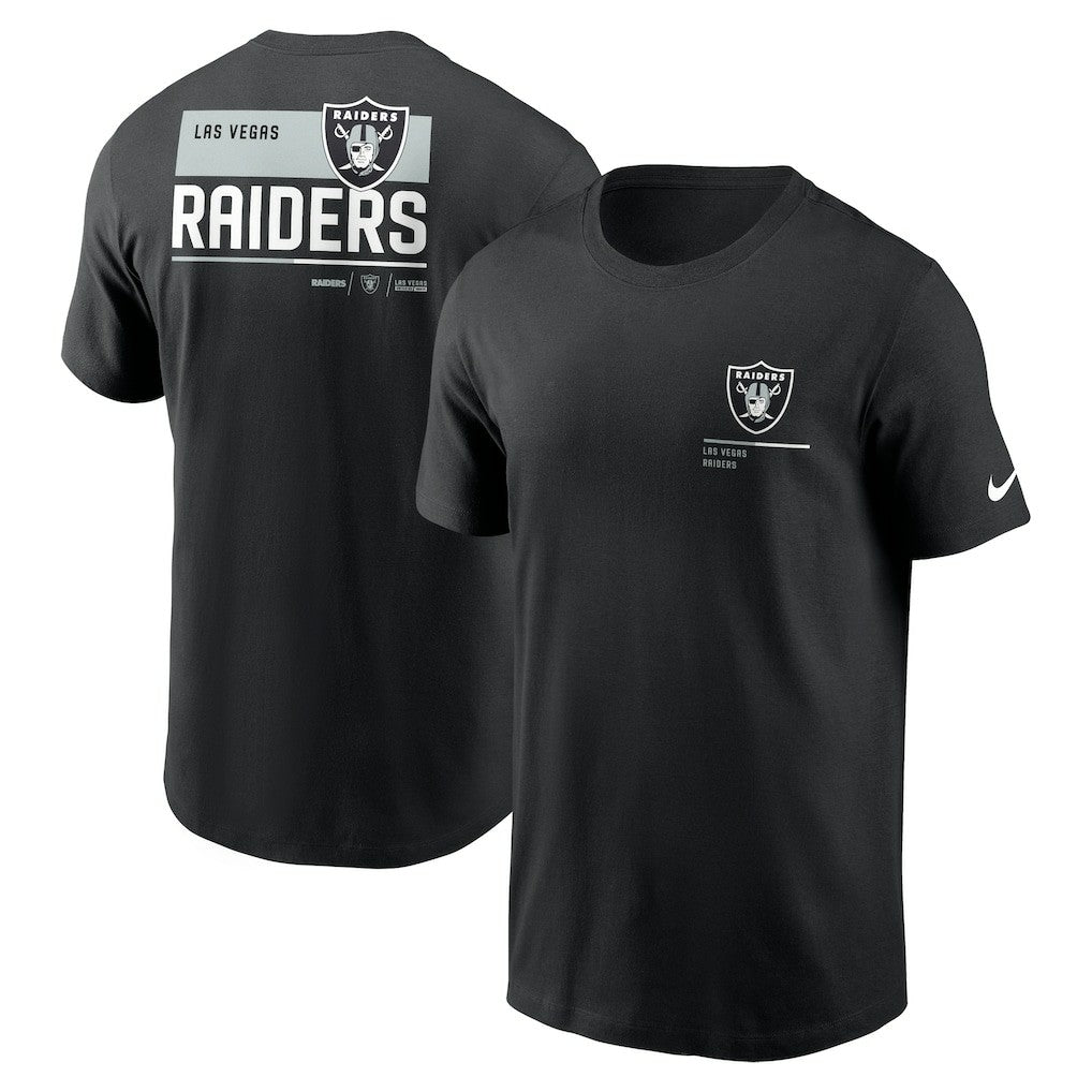 Las Vegas Raiders Team Incline T-Shirt Black