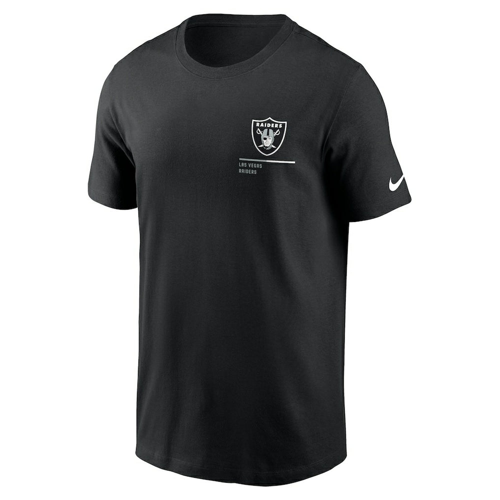 Las Vegas Raiders Team Incline T-Shirt Black