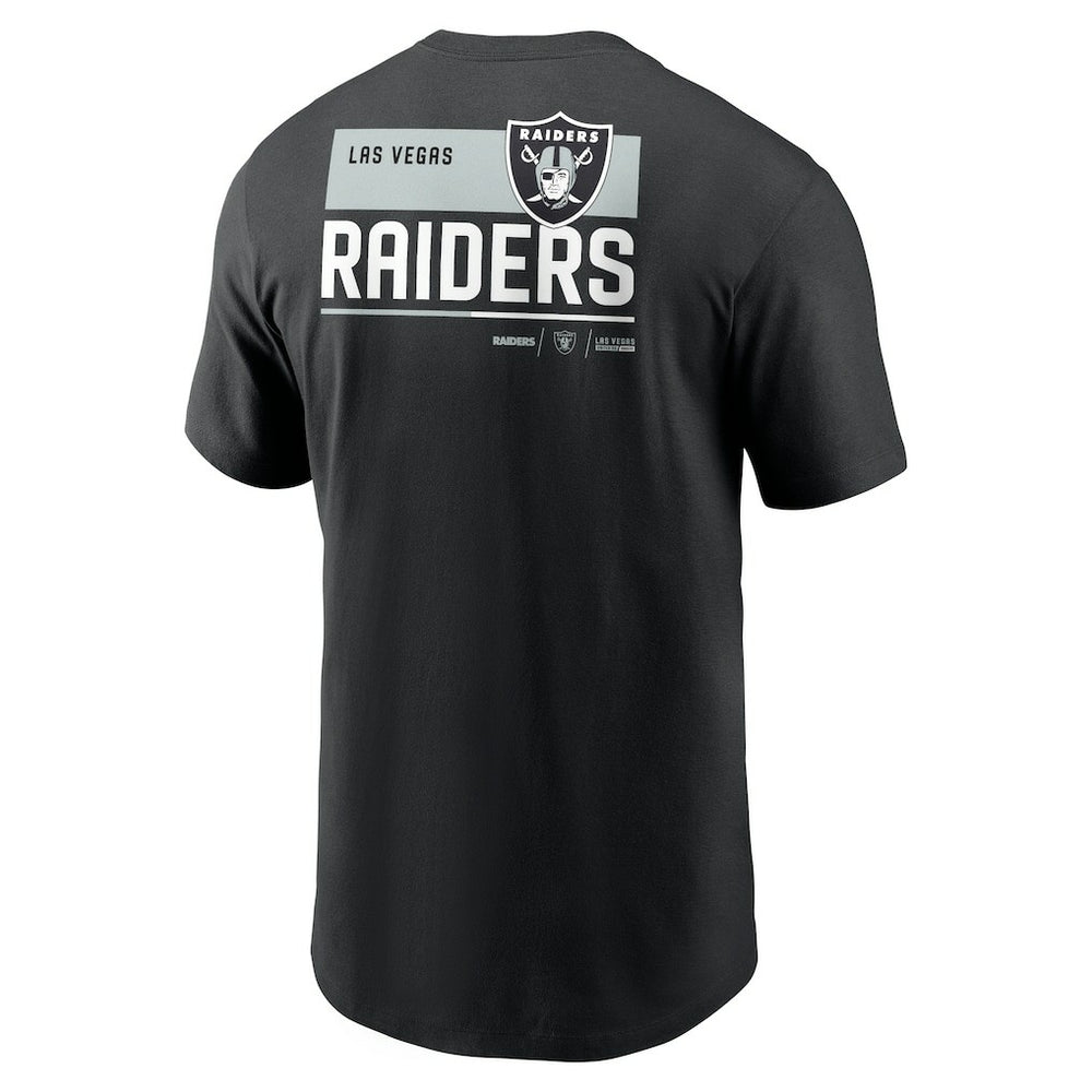 Las Vegas Raiders Team Incline T-Shirt Black