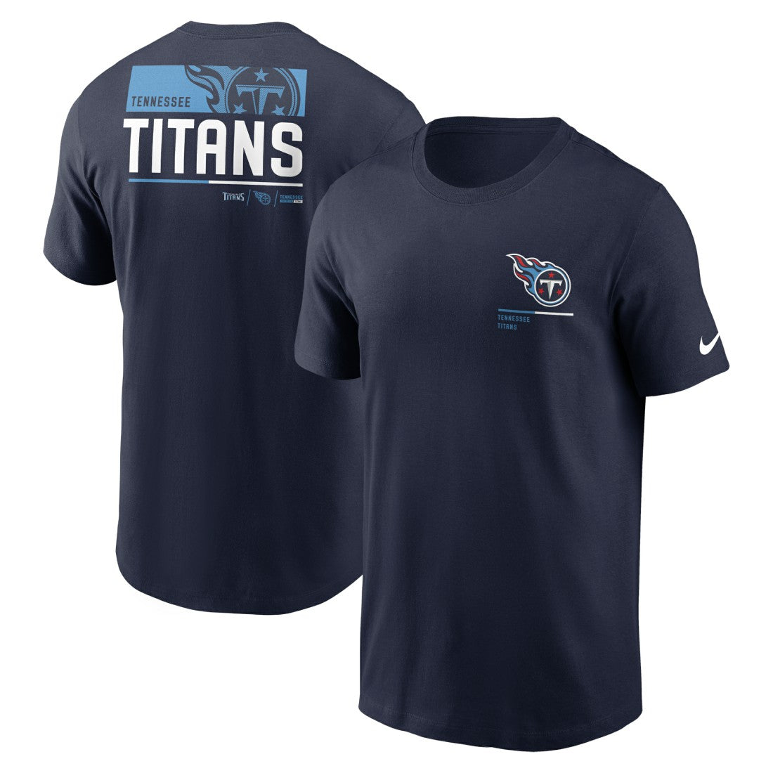 Tennessee Titans Team Incline T-Shirt Navy