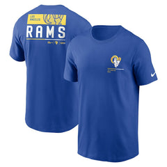 Los Angeles Rams Team Incline T-Shirt Royal