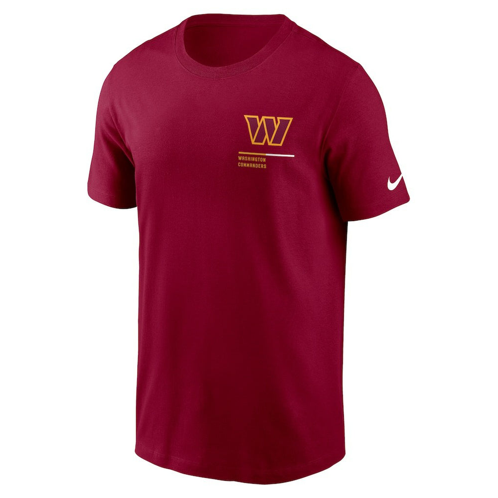Washington Commanders Team Incline T-Shirt Burgundy