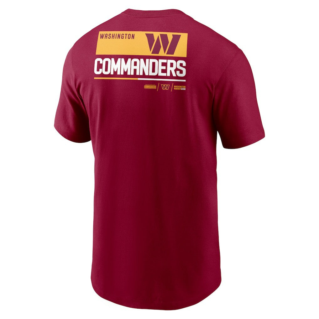 Washington Commanders Team Incline T-Shirt Burgundy