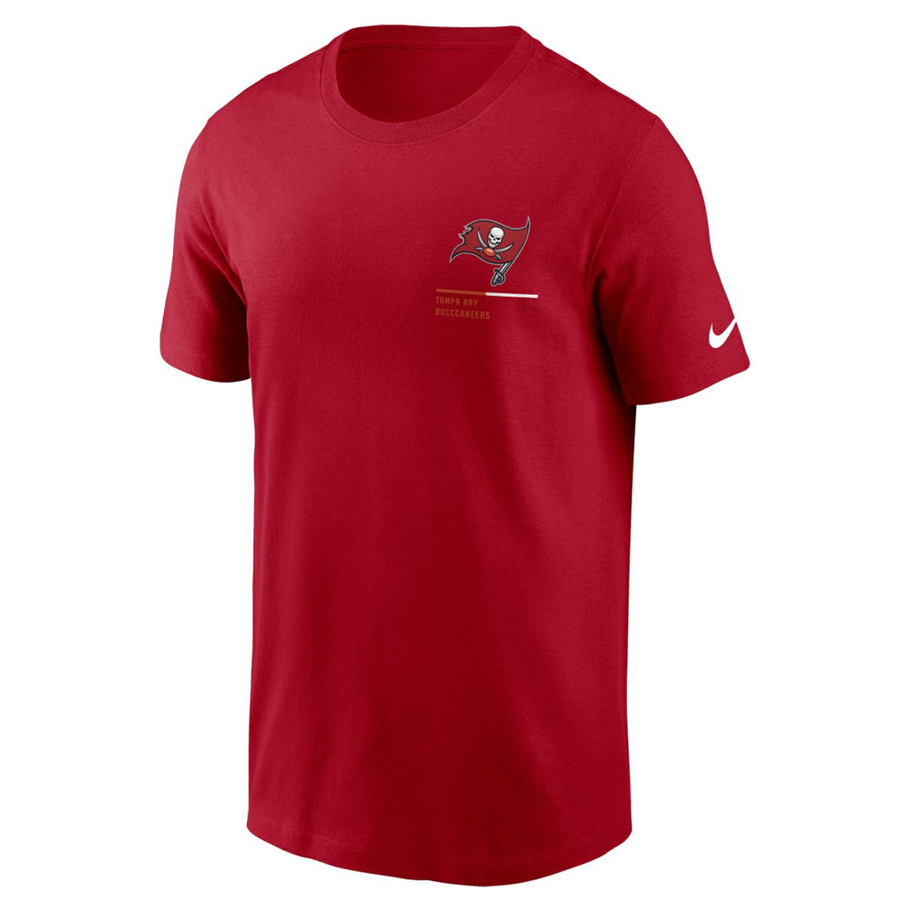 Tampa Bay Buccaneers Team Incline T-Shirt Red