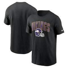 Minnesota Vikings Team Athletic T-Shirt Black