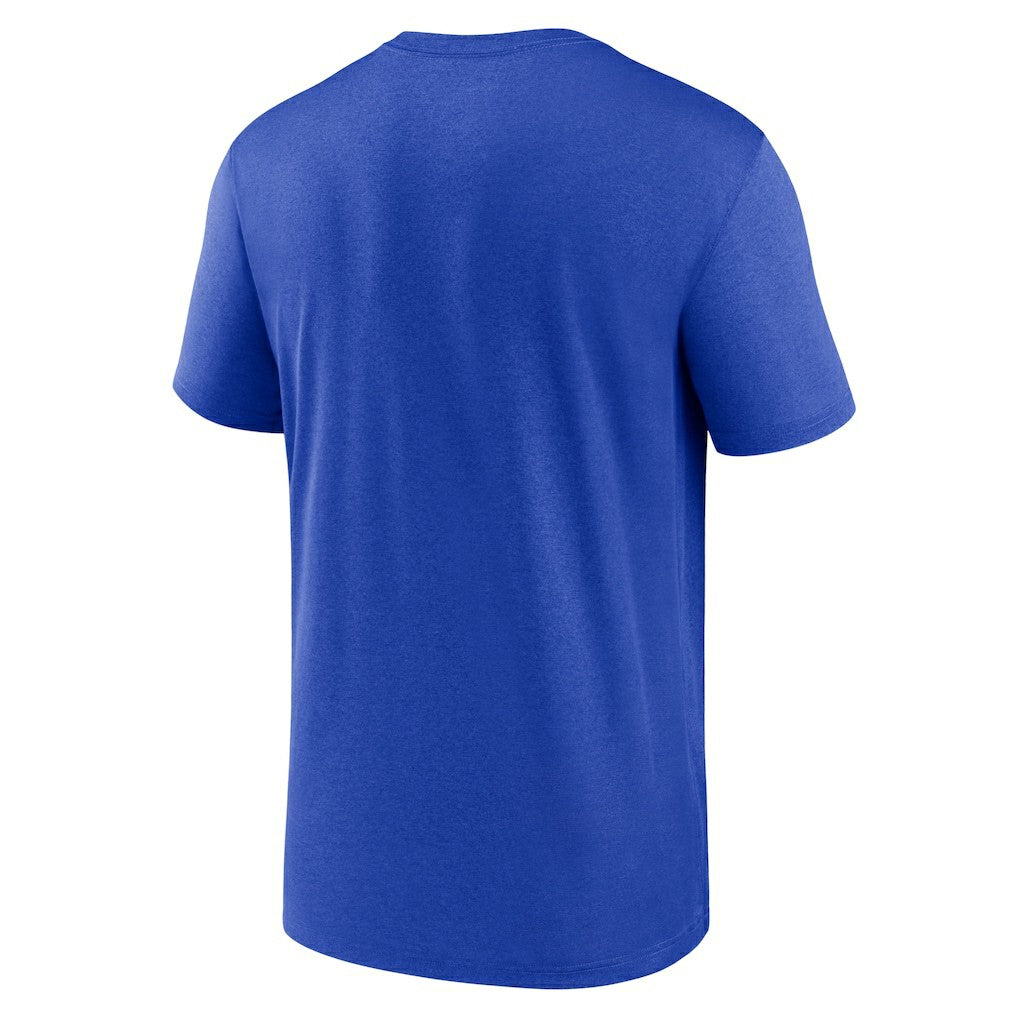 Los Angeles Rams Horizontal Lockup Legend Performance T-Shirt Royal