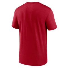 Tampa Bay Buccaneers Horizontal Lockup Legend Performance T-Shirt Red