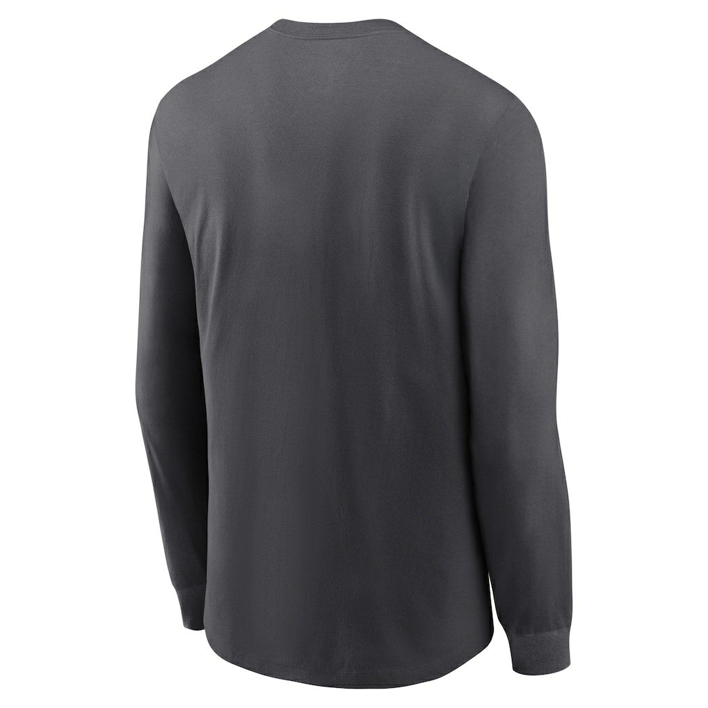 Los Angeles Rams Team Slogan Long Sleeve T-Shirt Anthracite