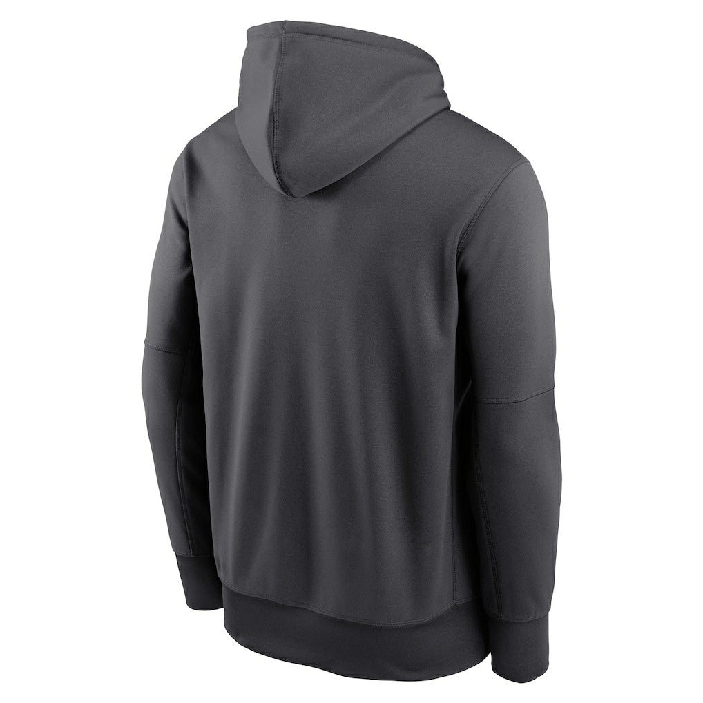 Cleveland Browns Prime Logo Name Split Pullover Hoodie Anthracite