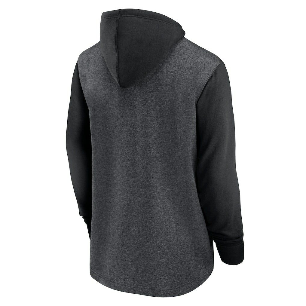 Arizona Cardinals Surrey Legacy Pullover Hoodie Heathered Charcoal/Black