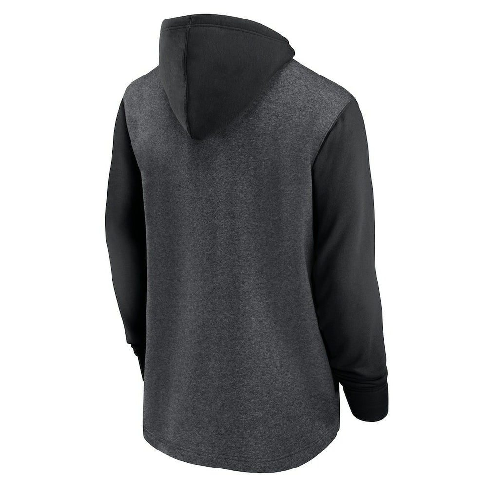 Arizona Cardinals Surrey Legacy Pullover Hoodie Heathered Charcoal/Black