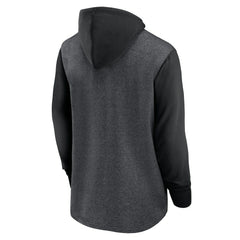 Arizona Cardinals Surrey Legacy Pullover Hoodie Heathered Charcoal/Black