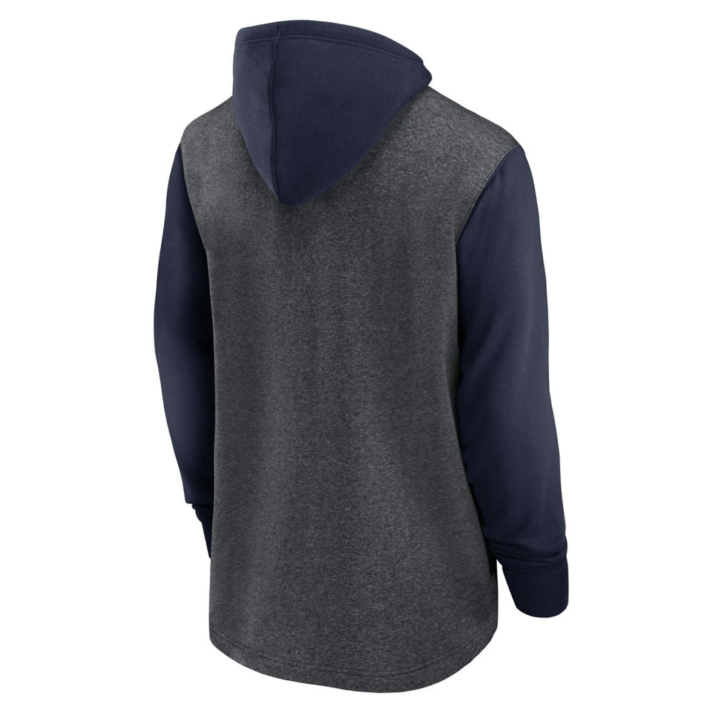 Tennessee Titans Surrey Legacy Pullover Hoodie Heathered Charcoal/Navy