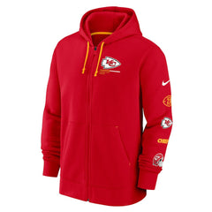 Kansas City Chiefs Surrey Full-Zip Hoodie Red