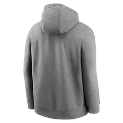 New York Jets Rewind Club Fleece Pullover Hoodie Heathered Gray