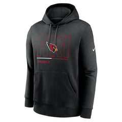 Arizona Cardinals City Code Club Fleece Pullover Hoodie Black