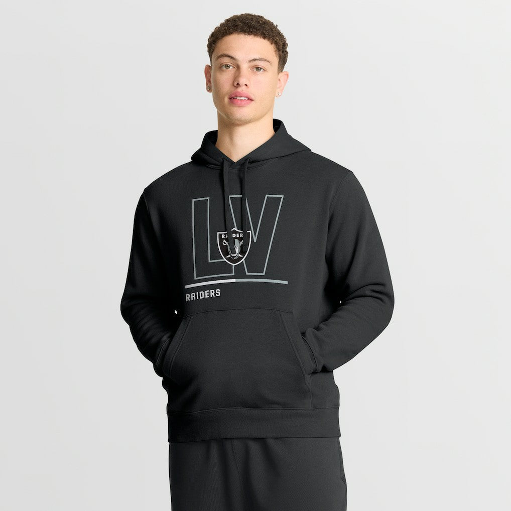 Las Vegas Raiders City Code Club Fleece Pullover Hoodie Black