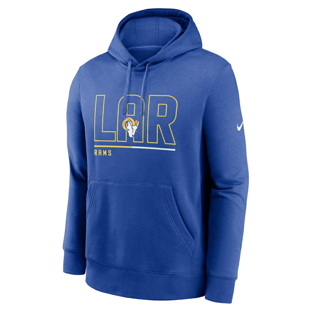 Los Angeles Rams City Code Club Fleece Pullover Hoodie Royal