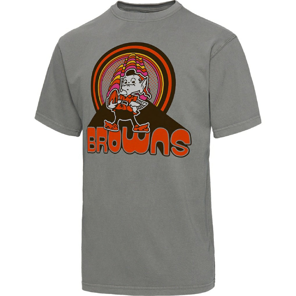 Cleveland Browns Junk Food Wonderland Infinity Vibe T-Shirt Graphite