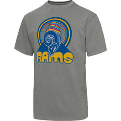 Los Angeles Rams Junk Food Wonderland Infinity Vibe T-Shirt Graphite