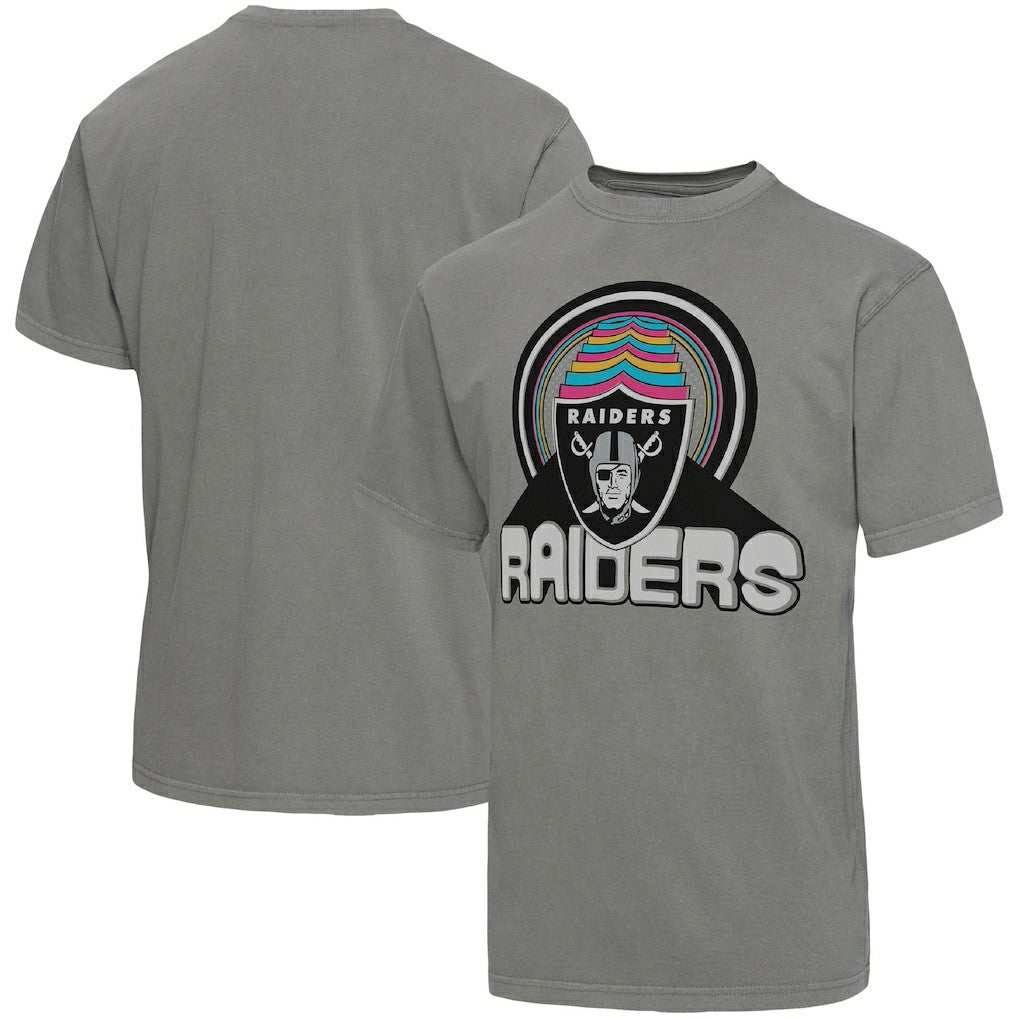 Las Vegas Raiders Junk Food Wonderland Infinity Vibe T-Shirt Graphite