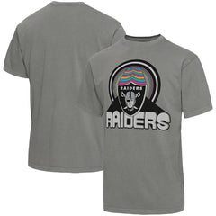 Las Vegas Raiders Junk Food Wonderland Infinity Vibe T-Shirt Graphite