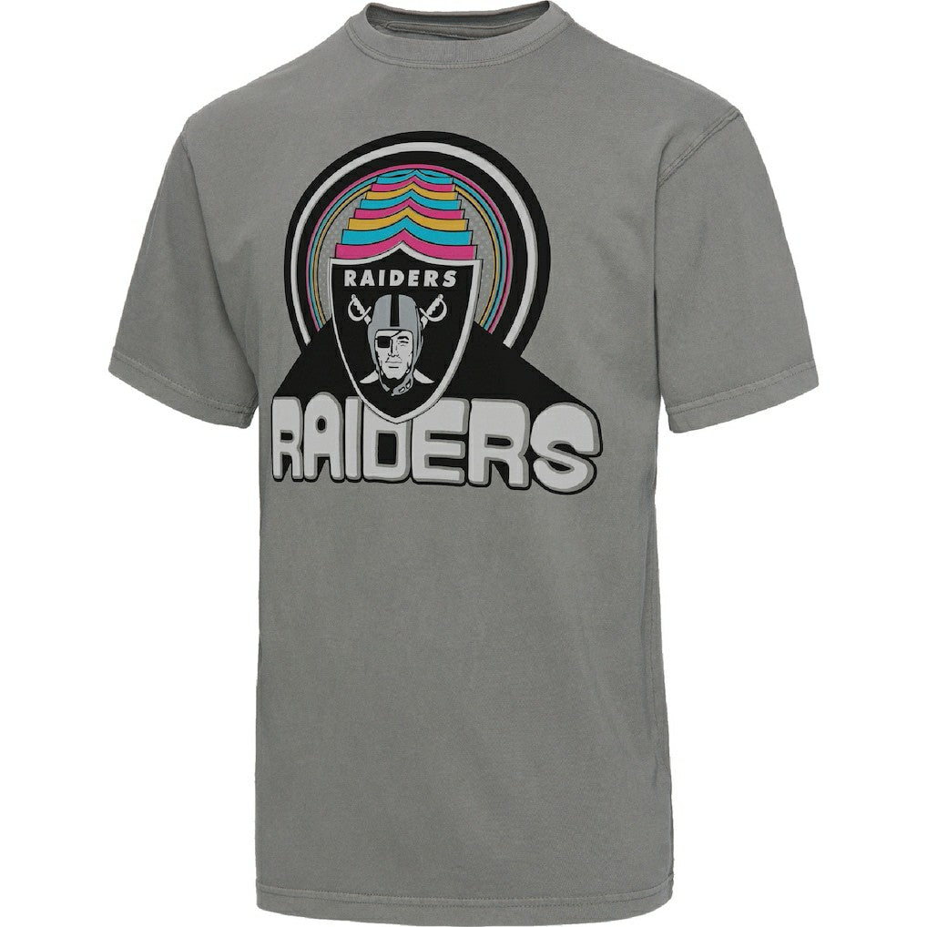 Las Vegas Raiders Junk Food Wonderland Infinity Vibe T-Shirt Graphite