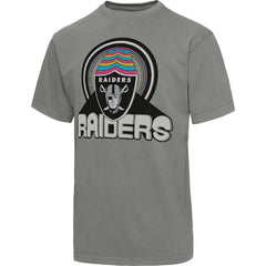 Las Vegas Raiders Junk Food Wonderland Infinity Vibe T-Shirt Graphite