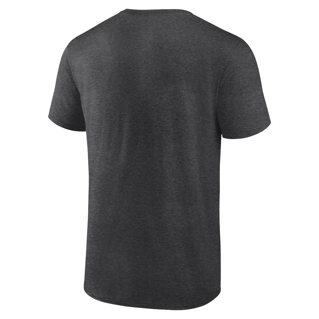 Arizona Cardinals Big & Tall Rise Up Red Sea Statement T-Shirt Heathered Charcoal